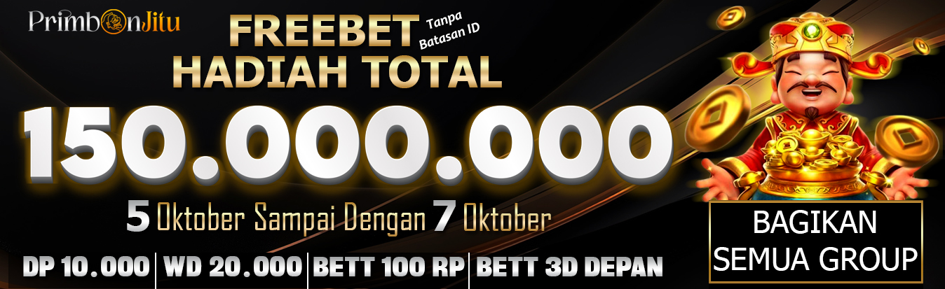 FREEBET PRIMBONJITU